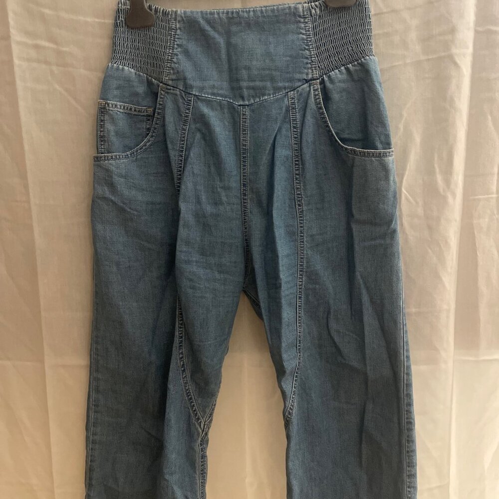 We The Free Lunan Printed Crop Harem Jeans